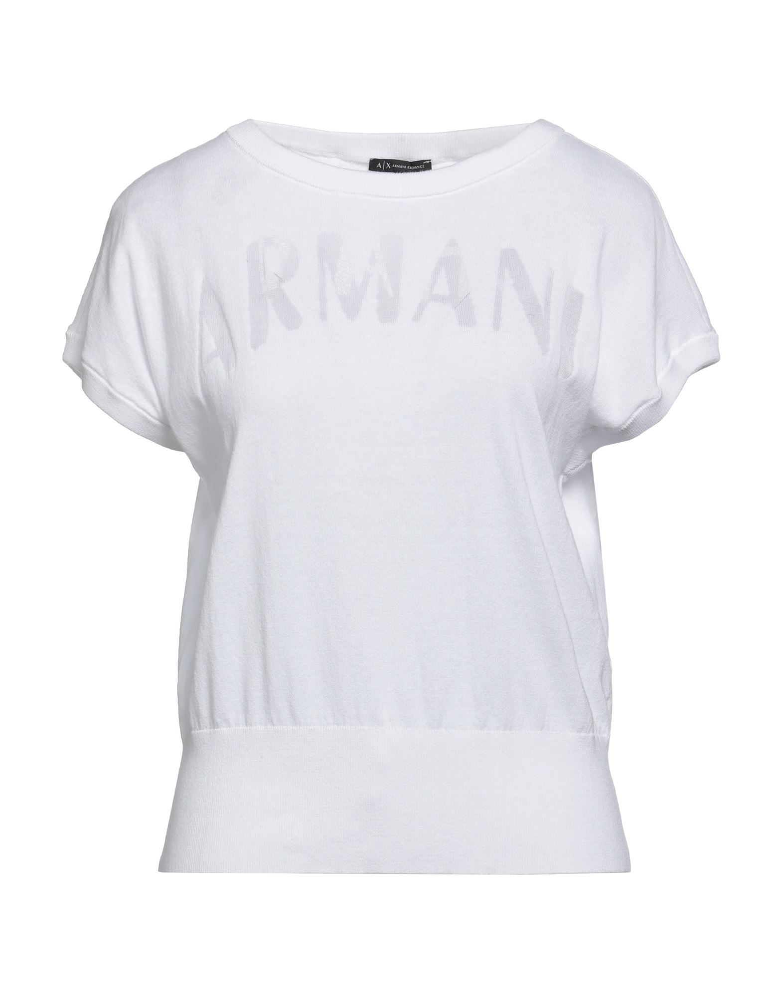 ARMANI EXCHANGE Pullover Damen Weiß von ARMANI EXCHANGE