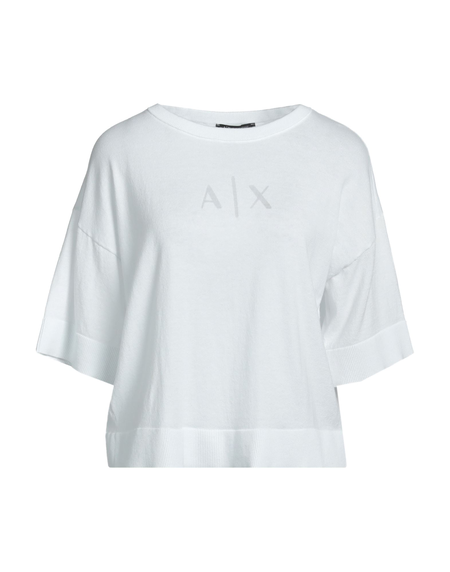 ARMANI EXCHANGE Pullover Damen Weiß von ARMANI EXCHANGE