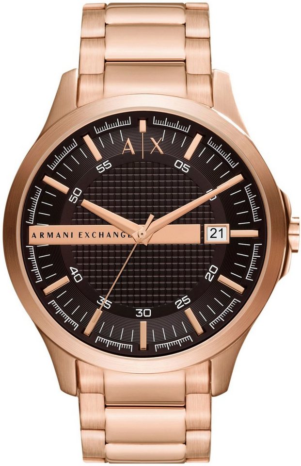 ARMANI EXCHANGE Quarzuhr AX2449, Armbanduhr, Herrenuhr, Datum, analog von ARMANI EXCHANGE