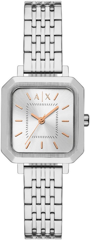 ARMANI EXCHANGE Quarzuhr AX5724, Armbanduhr, Damenuhr, Edelstahlarmband, analog von ARMANI EXCHANGE