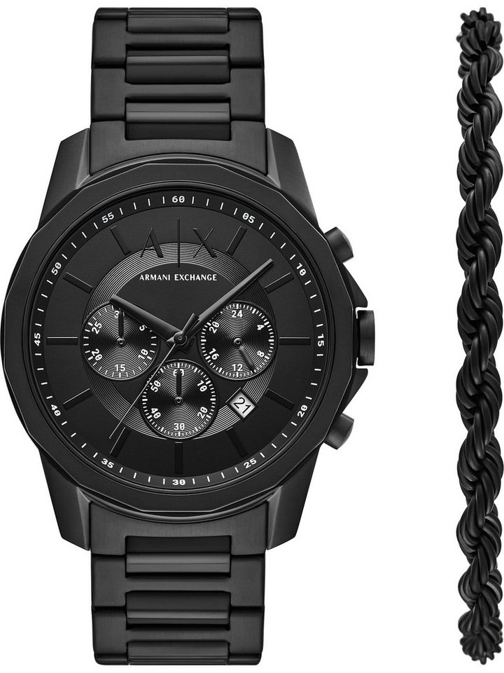 ARMANI EXCHANGE Quarzuhr Armani Exchange Herren-Uhren-Sets Analog Quarz von ARMANI EXCHANGE