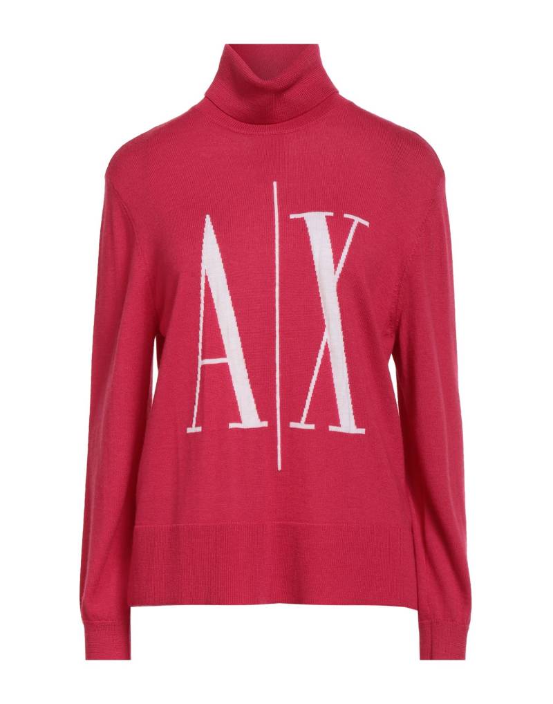 ARMANI EXCHANGE Rollkragenpullover Damen Magenta von ARMANI EXCHANGE