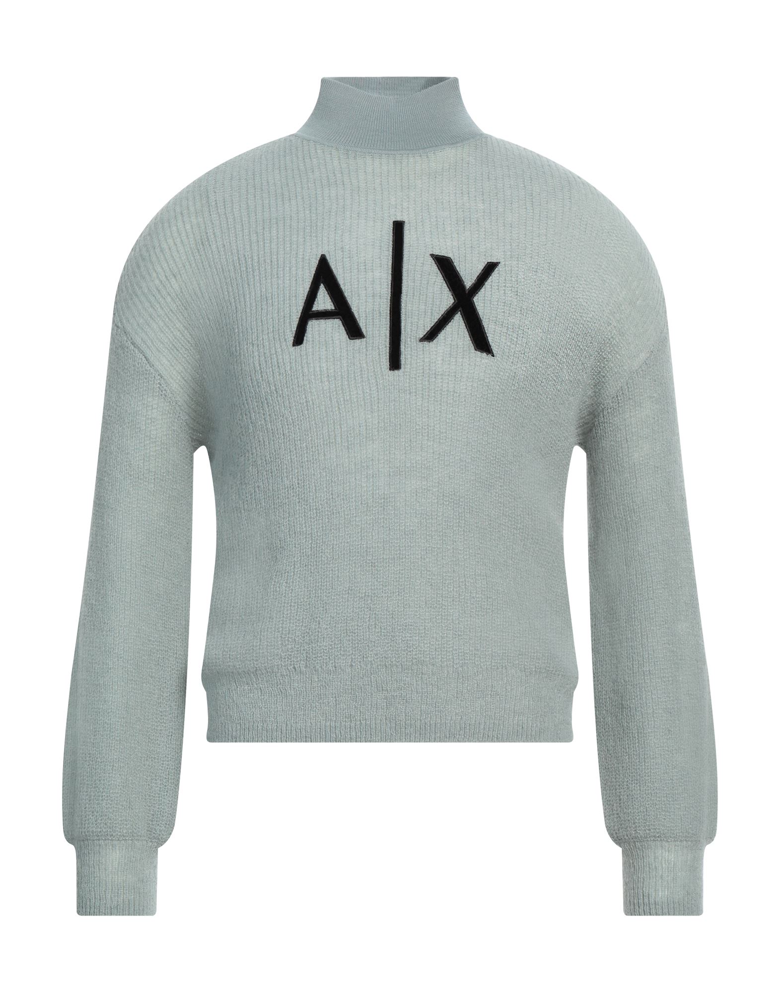 ARMANI EXCHANGE Rollkragenpullover Herren Himmelblau von ARMANI EXCHANGE