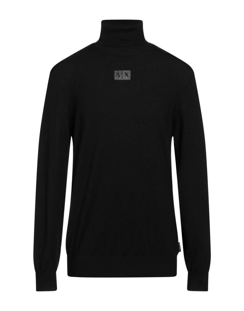 ARMANI EXCHANGE Rollkragenpullover Herren Schwarz von ARMANI EXCHANGE