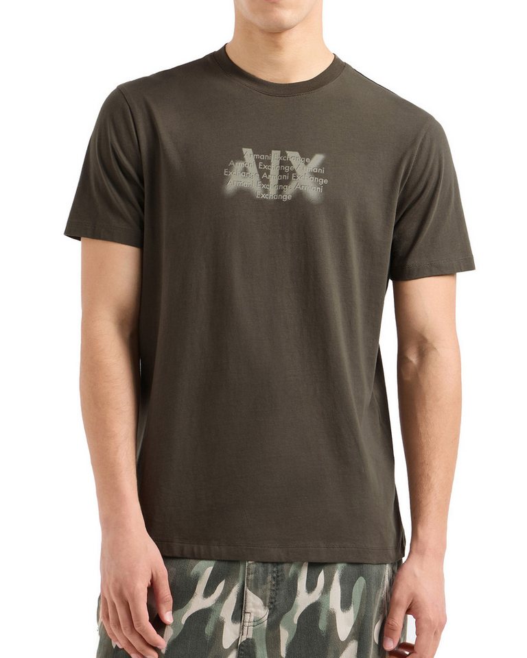 ARMANI EXCHANGE Rundhalsshirt Regular Fit Logo Shirt - 6DZTHH von ARMANI EXCHANGE