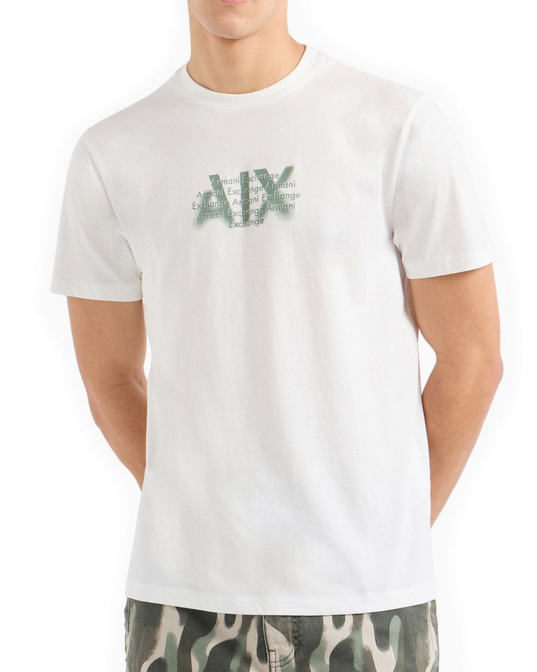 ARMANI EXCHANGE Rundhalsshirt Regular Fit Logo Shirt - 6DZTHH von ARMANI EXCHANGE