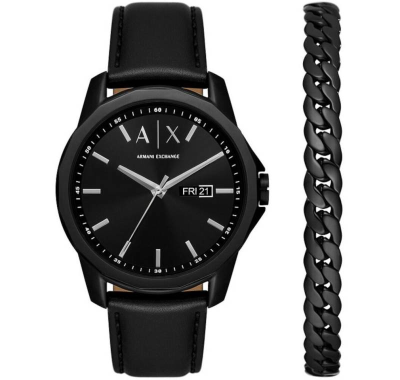 ARMANI EXCHANGE Schmuckset Dárkový set Leren + náramek AX7147SET von ARMANI EXCHANGE