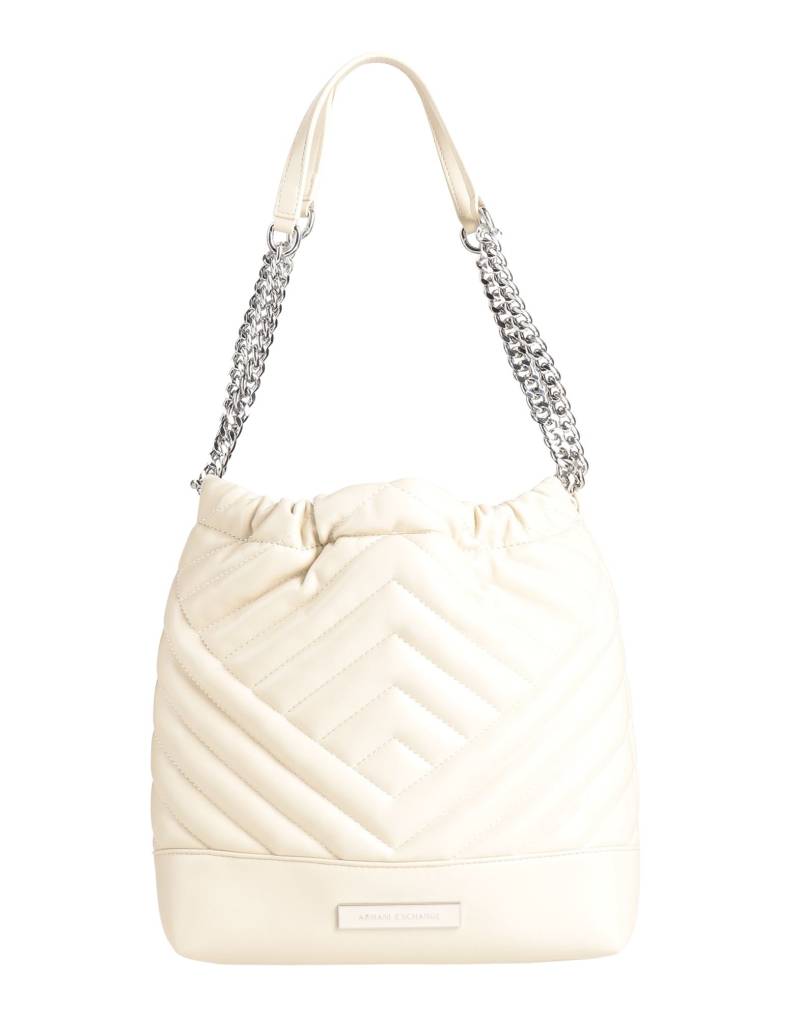 ARMANI EXCHANGE Schultertasche Damen Beige von ARMANI EXCHANGE