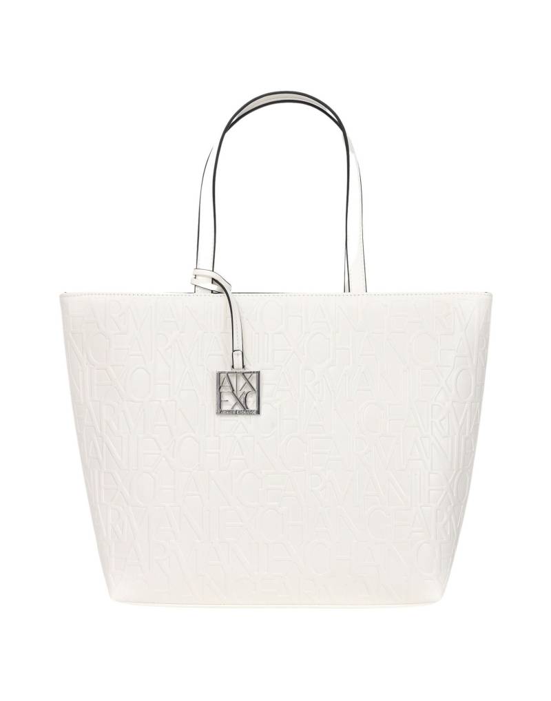 ARMANI EXCHANGE Schultertasche Damen Weiß von ARMANI EXCHANGE