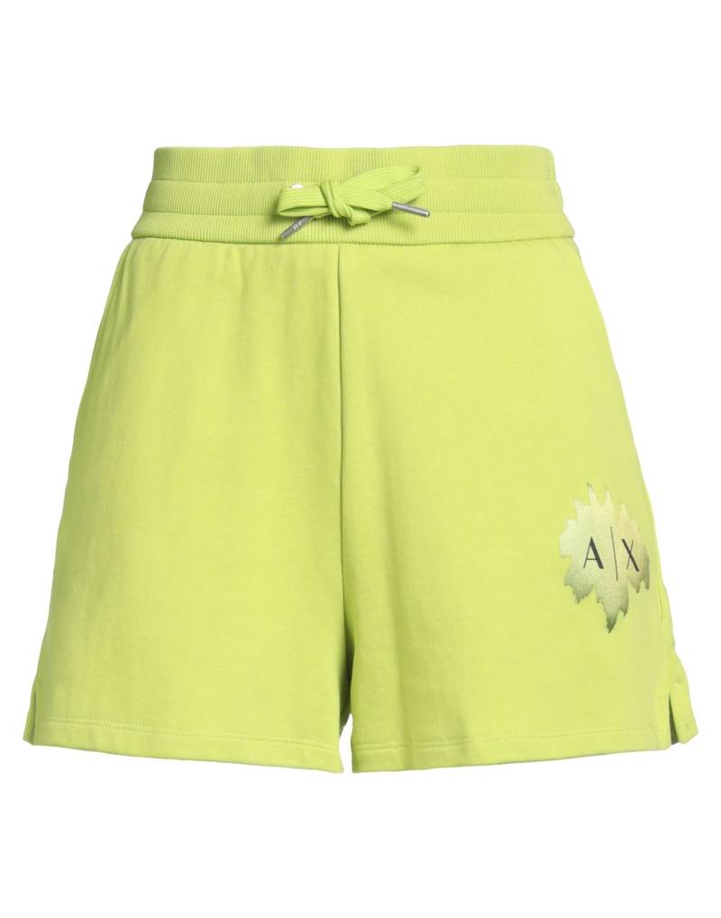 ARMANI EXCHANGE Shorts & Bermudashorts Damen Limettengrün ARMANI EXCHANGE Shorts & Bermudashorts Damen Limettengrün von ARMANI EXCHANGE