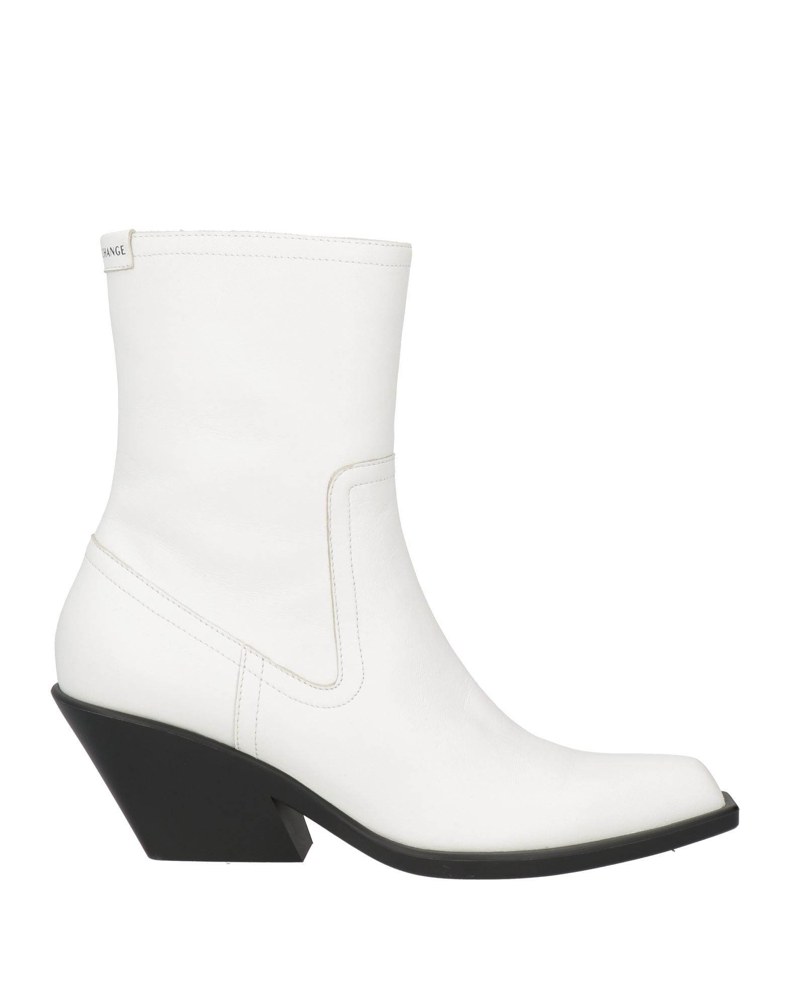 ARMANI EXCHANGE Stiefelette Damen Weiß von ARMANI EXCHANGE