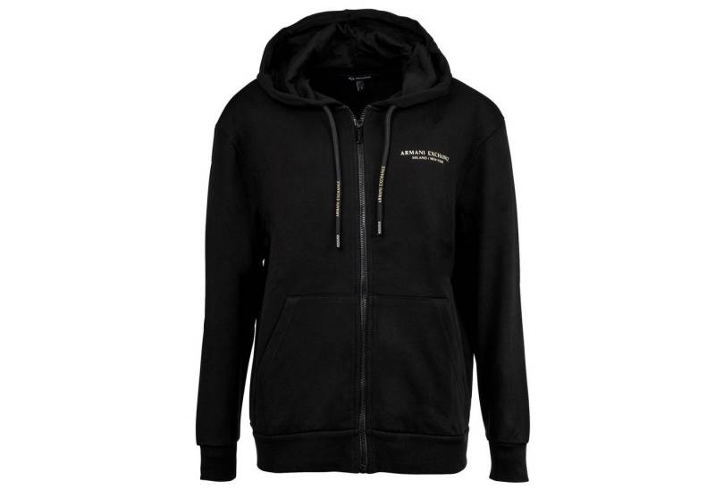 ARMANI EXCHANGE Sweater Damen Sweatjacke Baumwolle FELPA - Sweatshirt von ARMANI EXCHANGE