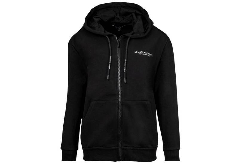 ARMANI EXCHANGE Sweater Damen Sweatjacke Baumwolle FELPA - Sweatshirt von ARMANI EXCHANGE