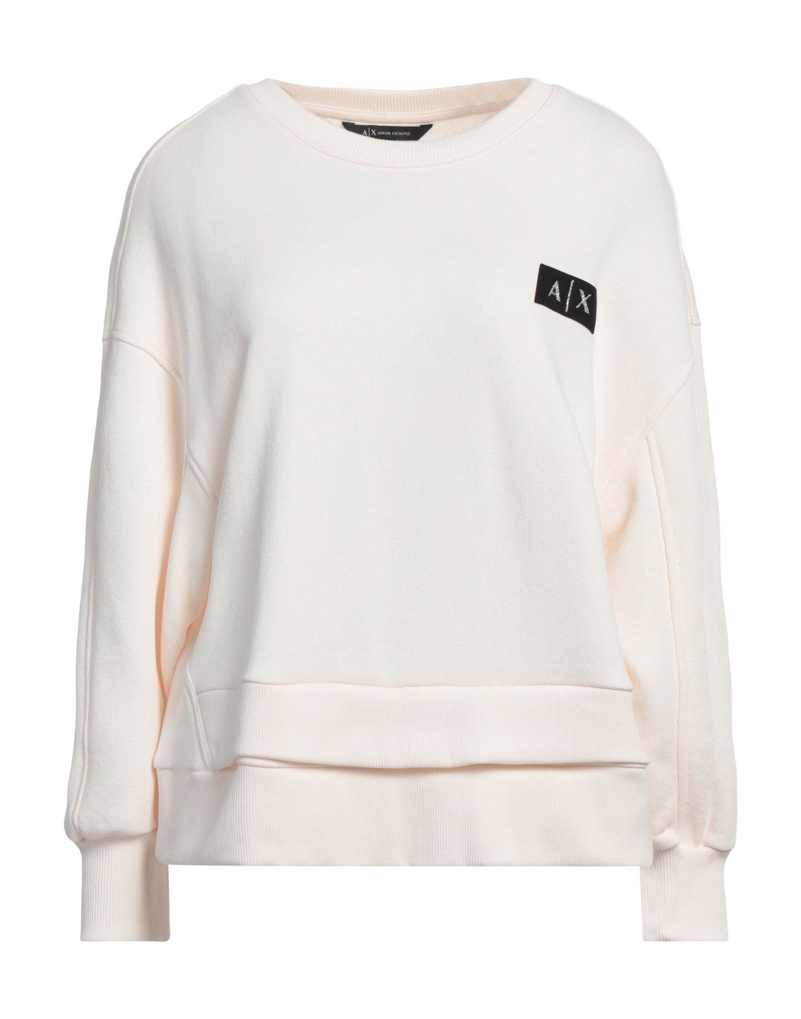 ARMANI EXCHANGE Sweatshirt Damen Cremeweiß von ARMANI EXCHANGE