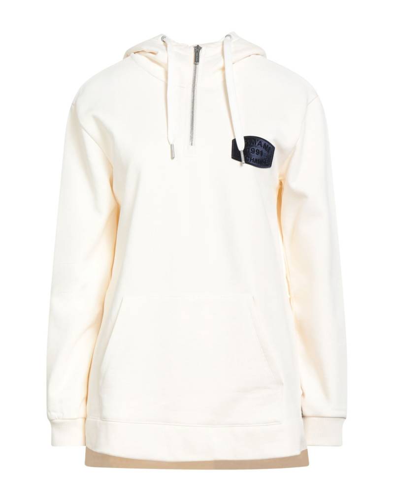 ARMANI EXCHANGE Sweatshirt Damen Elfenbein ARMANI EXCHANGE Sweatshirt Damen Elfenbein von ARMANI EXCHANGE
