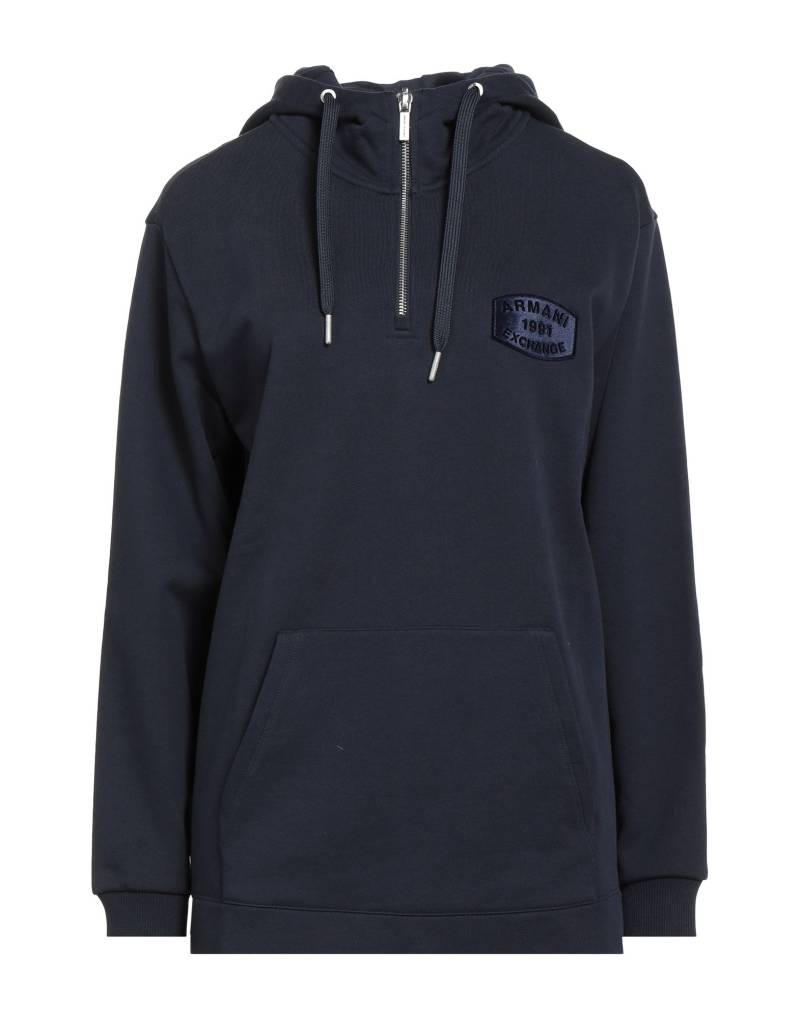 ARMANI EXCHANGE Sweatshirt Damen Nachtblau ARMANI EXCHANGE Sweatshirt Damen Nachtblau von ARMANI EXCHANGE