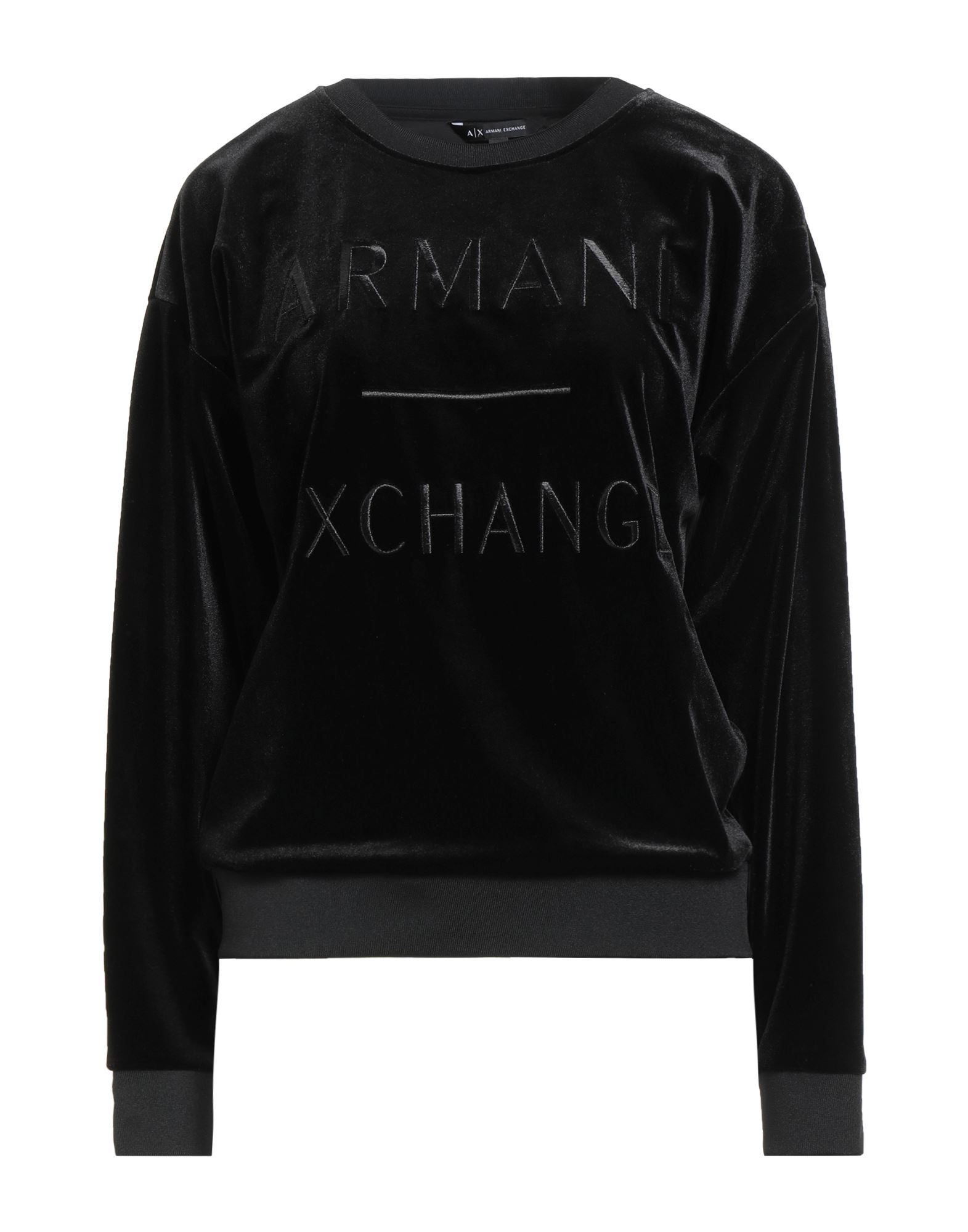 ARMANI EXCHANGE Sweatshirt Damen Schwarz ARMANI EXCHANGE Sweatshirt Damen Schwarz von ARMANI EXCHANGE