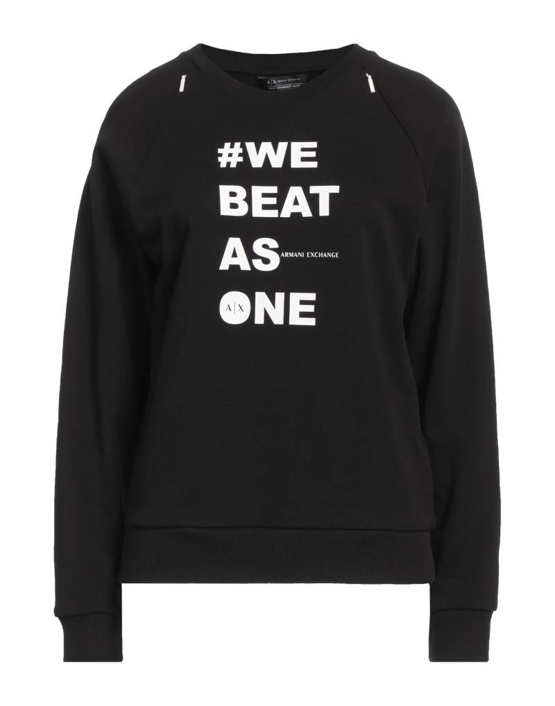 ARMANI EXCHANGE Sweatshirt Damen Schwarz von ARMANI EXCHANGE