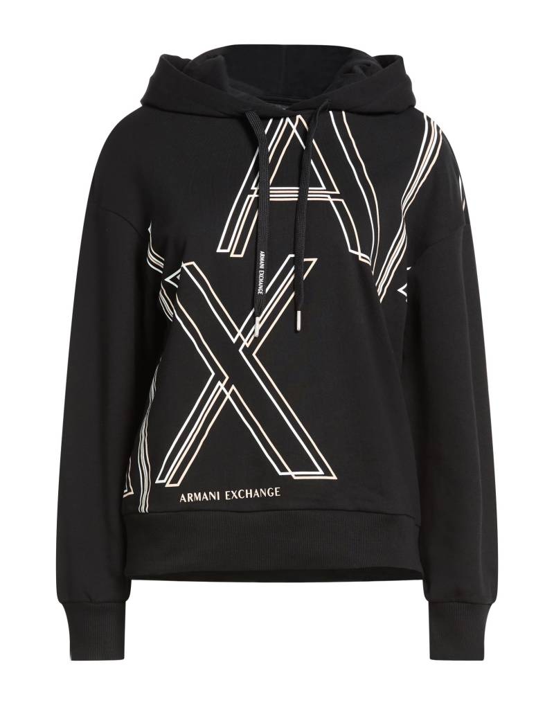 ARMANI EXCHANGE Sweatshirt Damen Schwarz von ARMANI EXCHANGE