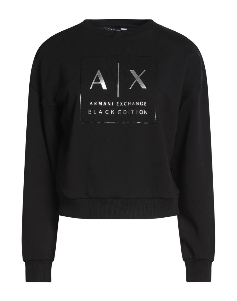 ARMANI EXCHANGE Sweatshirt Damen Schwarz von ARMANI EXCHANGE
