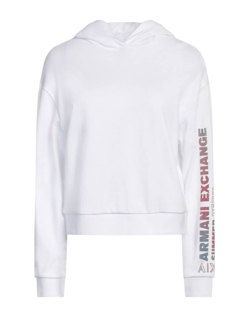 ARMANI EXCHANGE Sweatshirt Damen Weiß von ARMANI EXCHANGE