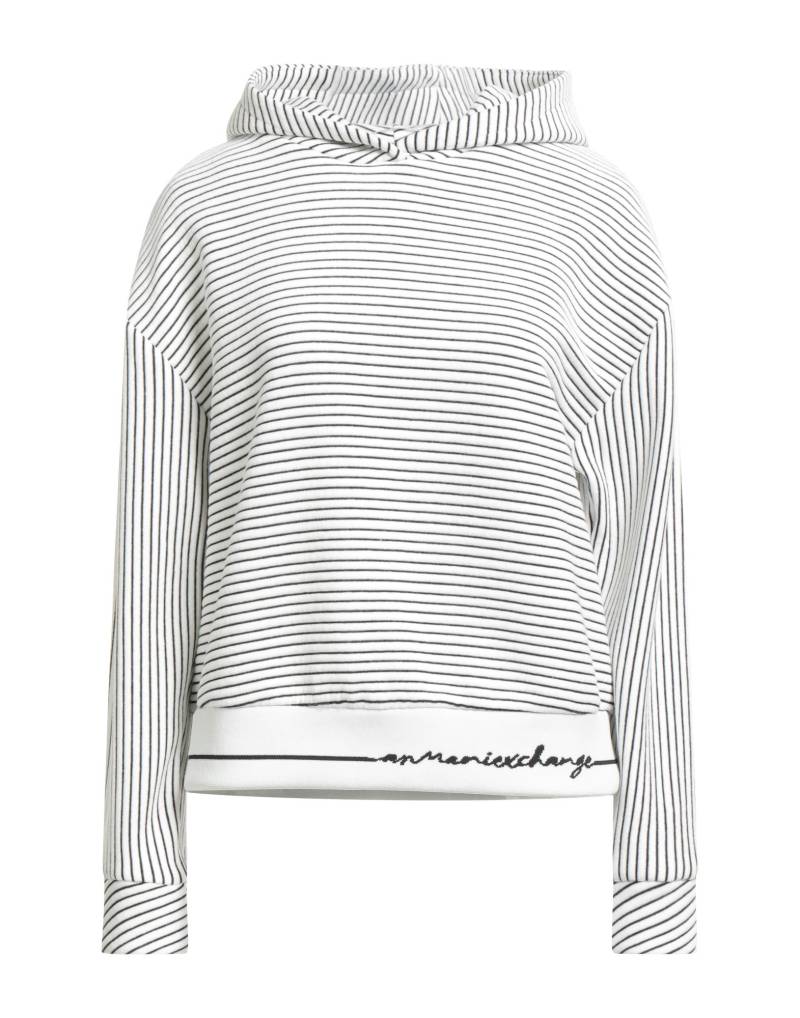 ARMANI EXCHANGE Sweatshirt Damen Weiß von ARMANI EXCHANGE