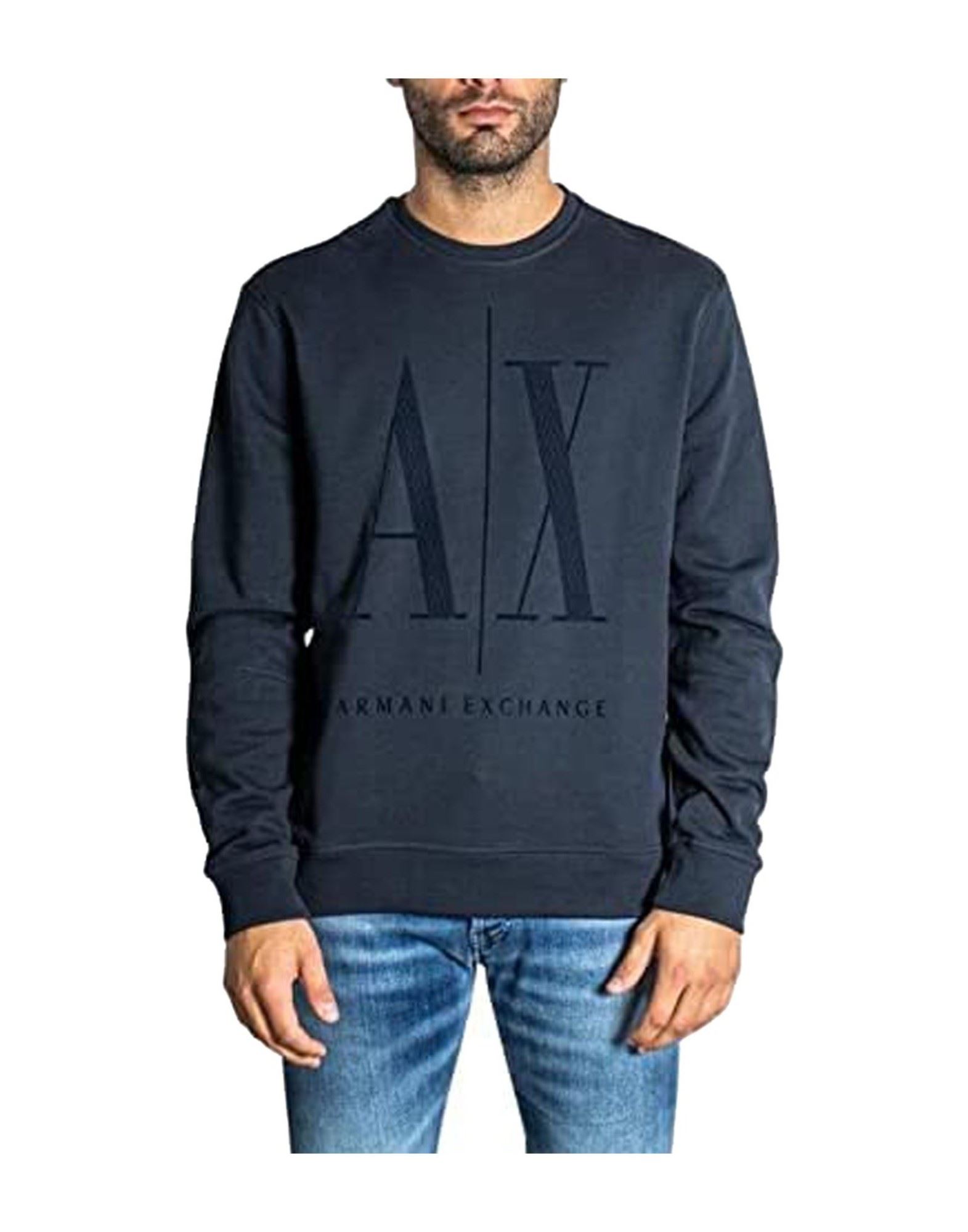 ARMANI EXCHANGE Sweatshirt Herren Blau von ARMANI EXCHANGE