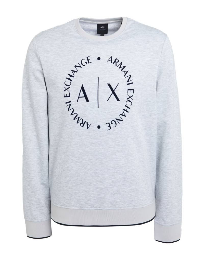 ARMANI EXCHANGE Sweatshirt Herren Hellgrau von ARMANI EXCHANGE