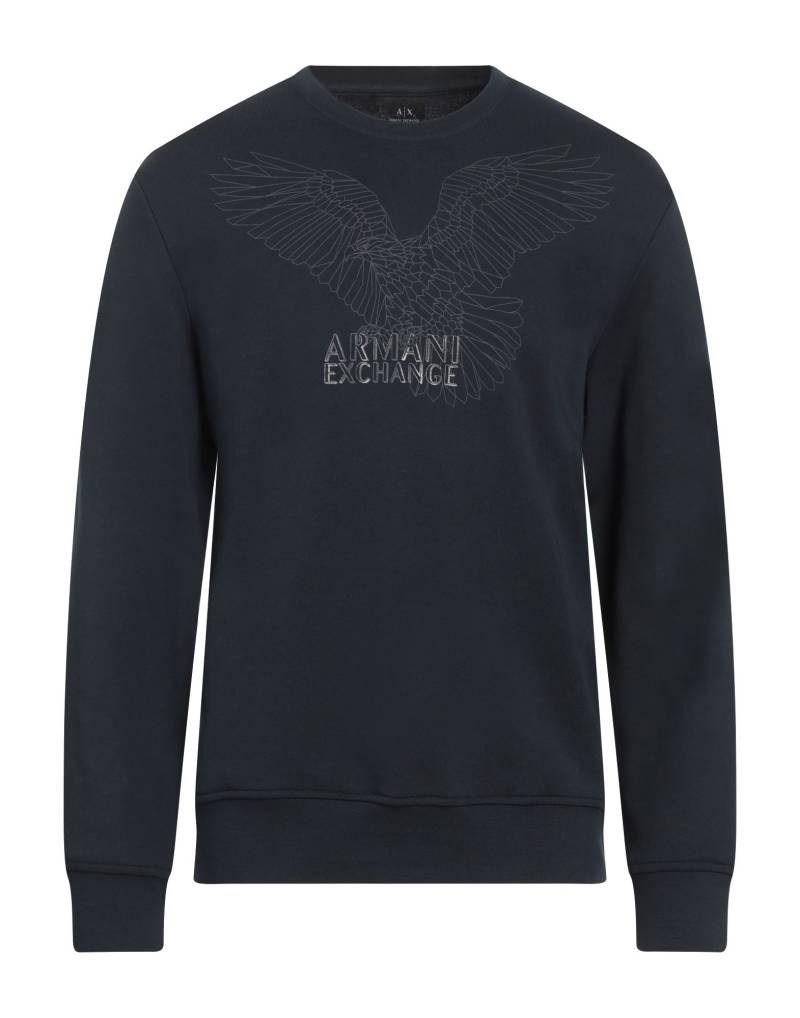 ARMANI EXCHANGE Sweatshirt Herren Nachtblau von ARMANI EXCHANGE