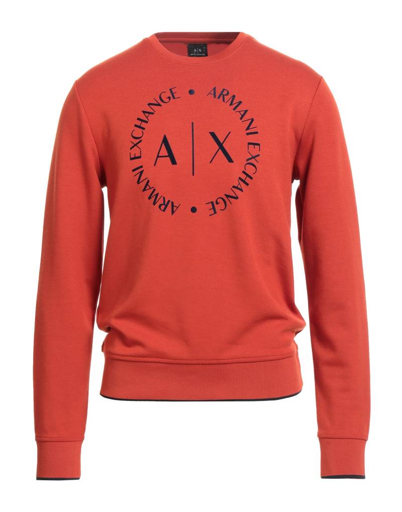 ARMANI EXCHANGE Sweatshirt Herren Rostrot von ARMANI EXCHANGE