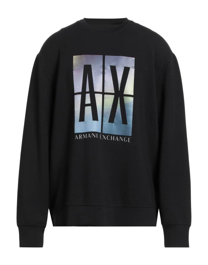 ARMANI EXCHANGE Sweatshirt Herren Schwarz von ARMANI EXCHANGE