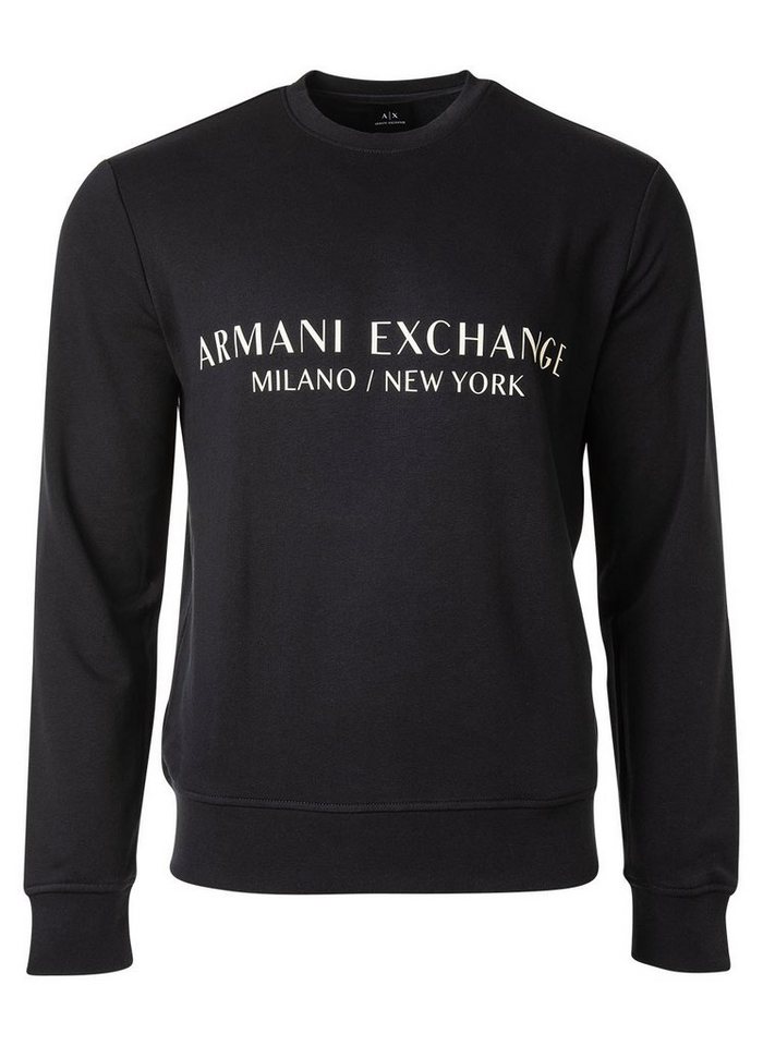 ARMANI EXCHANGE Sweatshirt Herren Sweatshirt - Pullover, Logo von ARMANI EXCHANGE