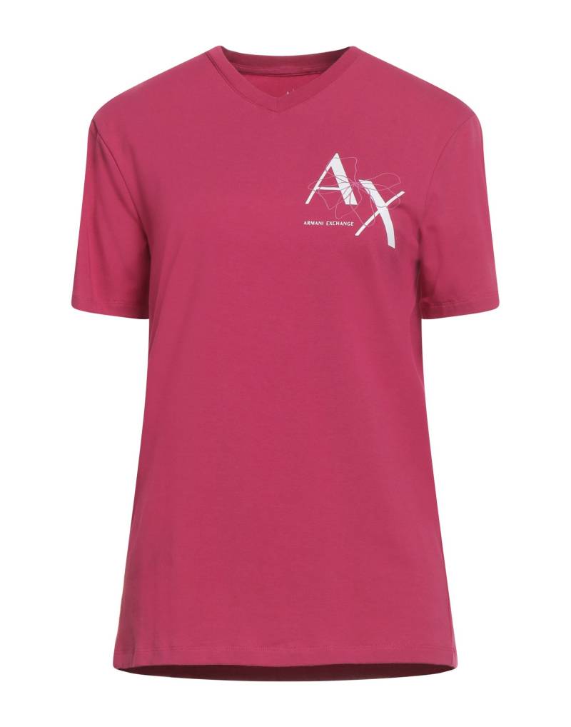 ARMANI EXCHANGE T-shirts Damen Fuchsia von ARMANI EXCHANGE