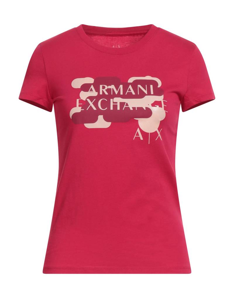ARMANI EXCHANGE T-shirts Damen Fuchsia von ARMANI EXCHANGE