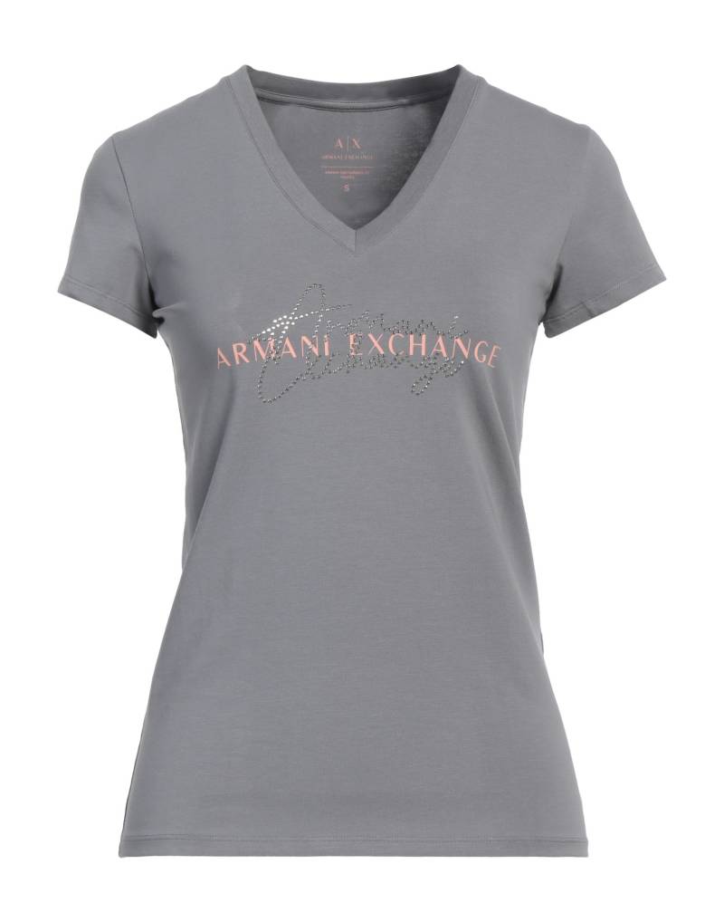 ARMANI EXCHANGE T-shirts Damen Grau von ARMANI EXCHANGE