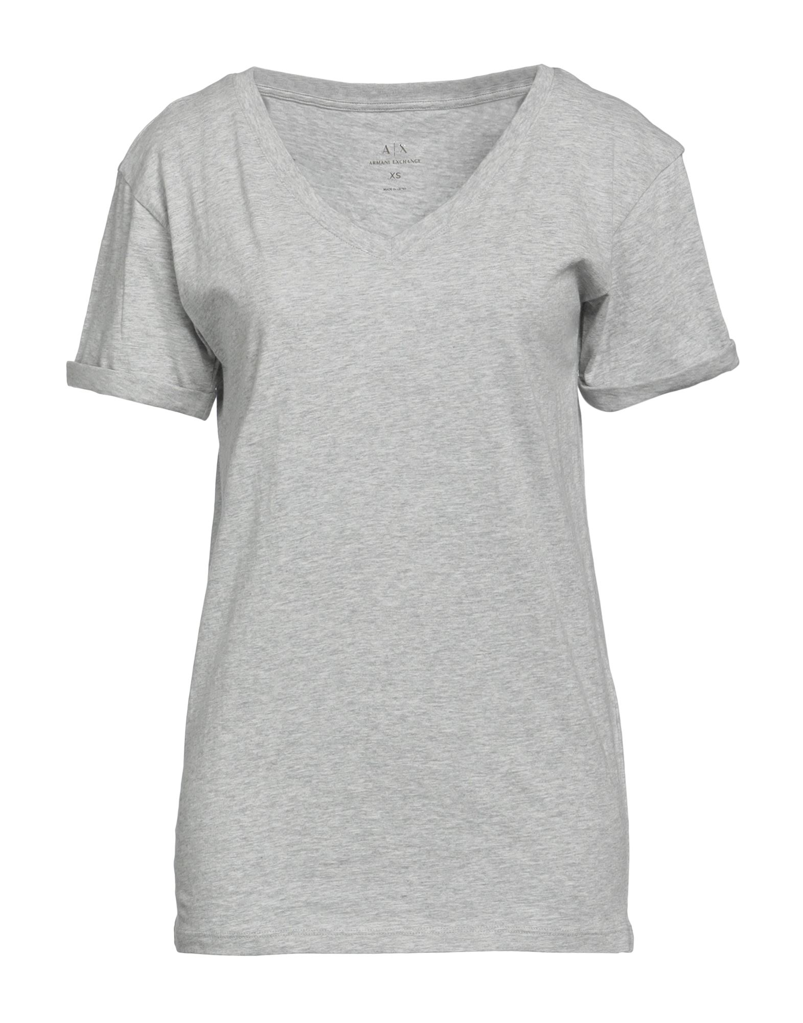 ARMANI EXCHANGE T-shirts Damen Hellgrau von ARMANI EXCHANGE