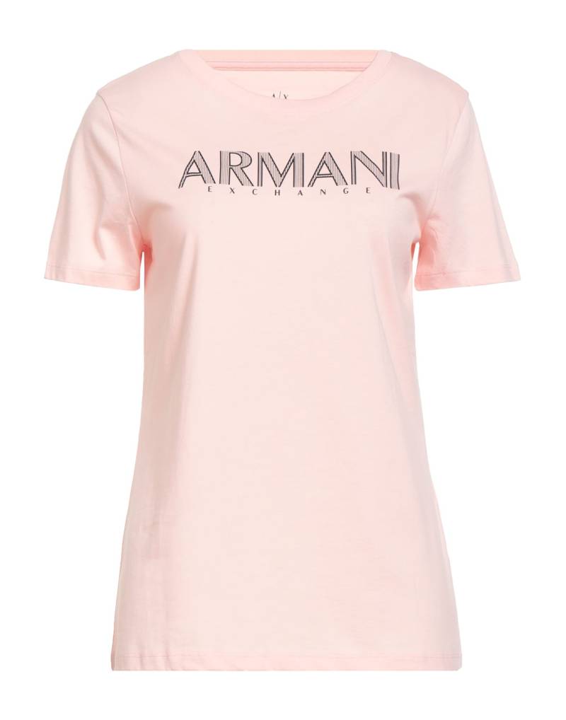 ARMANI EXCHANGE T-shirts Damen Hellrosa ARMANI EXCHANGE T-shirts Damen Hellrosa von ARMANI EXCHANGE