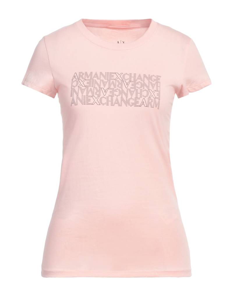 ARMANI EXCHANGE T-shirts Damen Hellrosa von ARMANI EXCHANGE