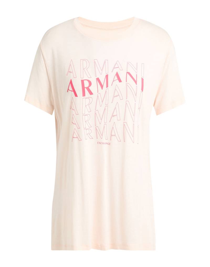 ARMANI EXCHANGE T-shirts Damen Pfirsich von ARMANI EXCHANGE