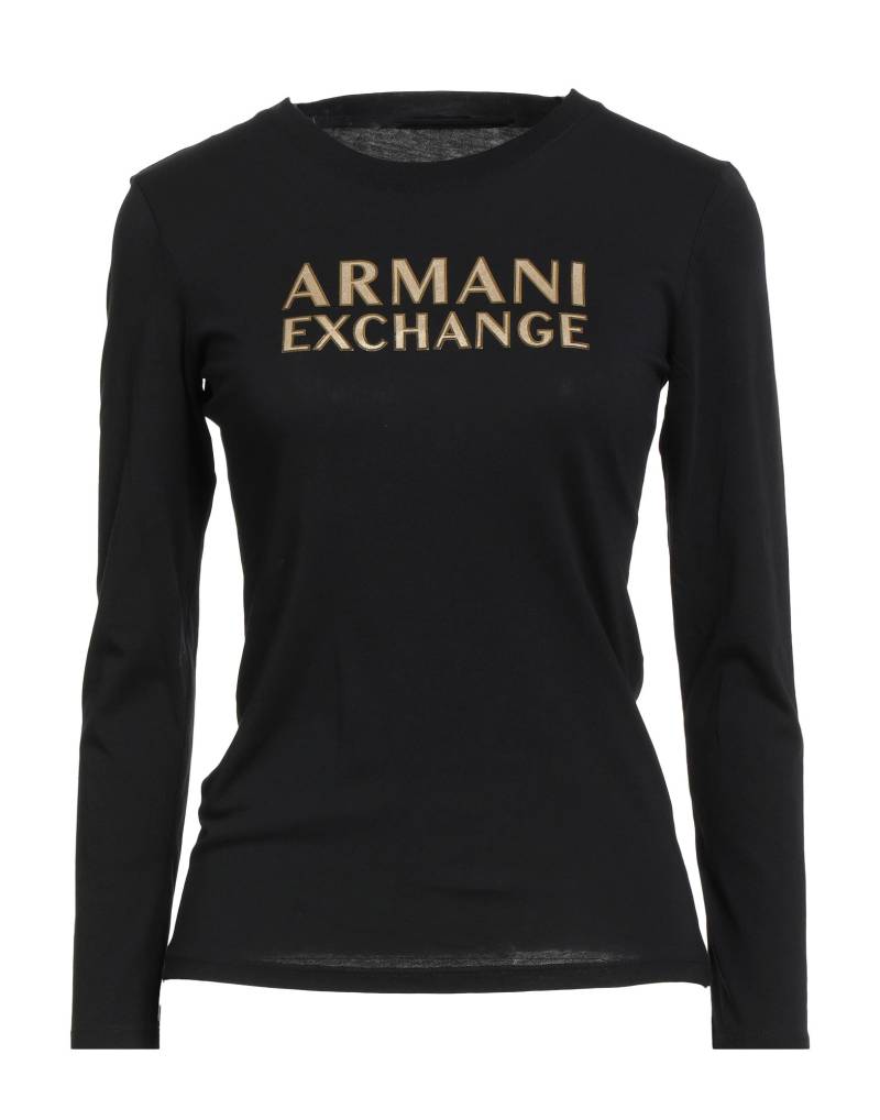 ARMANI EXCHANGE T-shirts Damen Schwarz ARMANI EXCHANGE T-shirts Damen Schwarz von ARMANI EXCHANGE