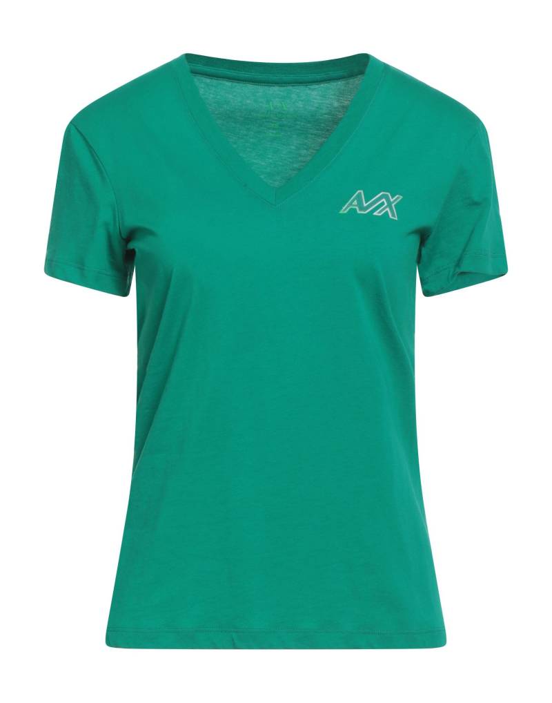 ARMANI EXCHANGE T-shirts Damen Smaragdgrün von ARMANI EXCHANGE