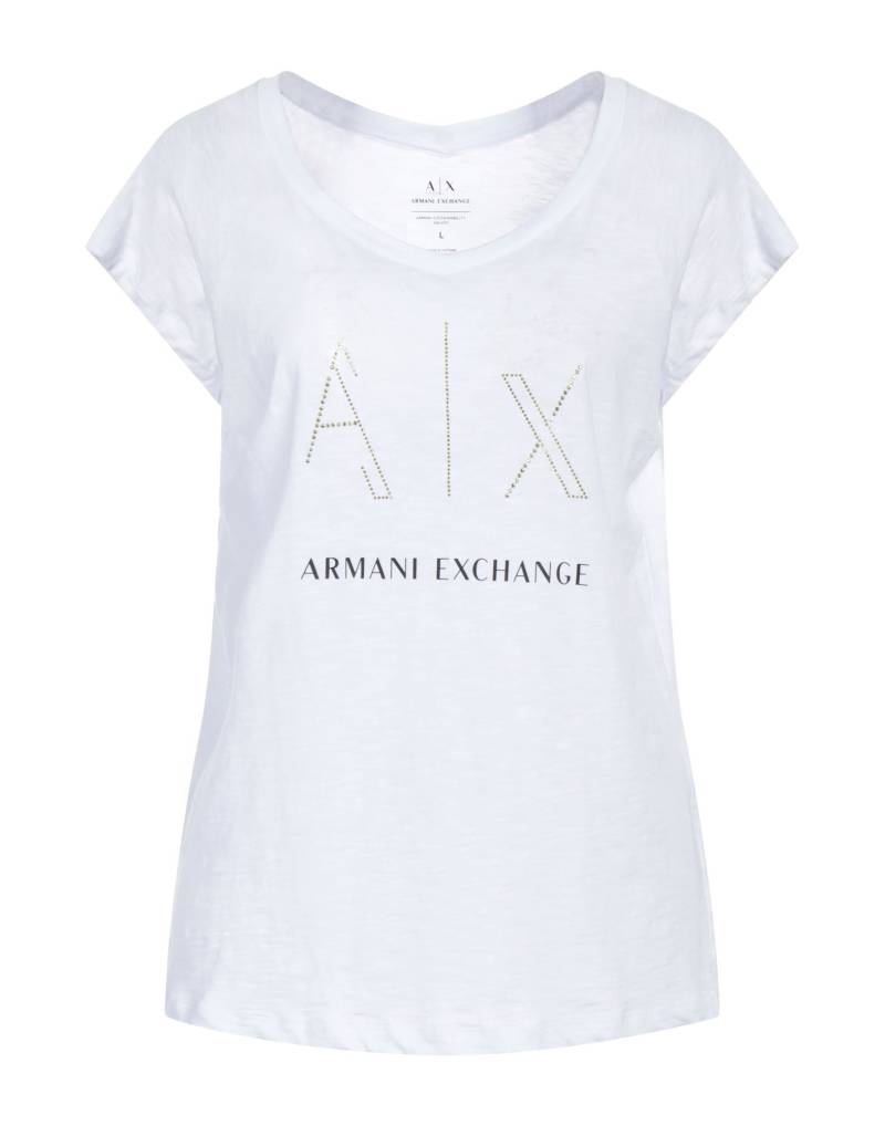 ARMANI EXCHANGE T-shirts Damen Weiß von ARMANI EXCHANGE
