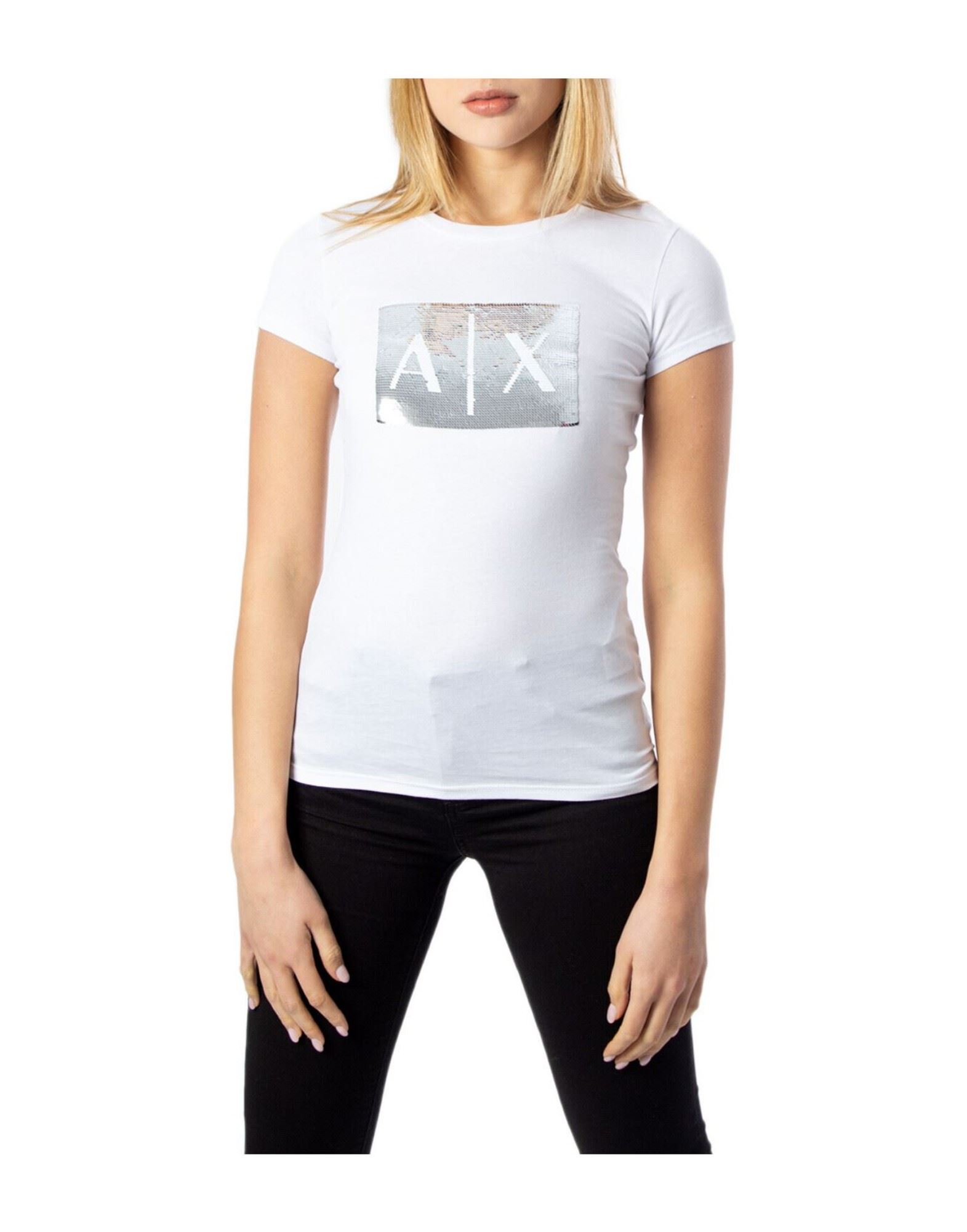 ARMANI EXCHANGE T-shirts Damen Weiß von ARMANI EXCHANGE