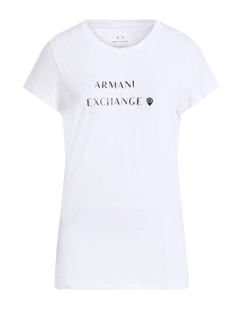 ARMANI EXCHANGE T-shirts Damen Weiß von ARMANI EXCHANGE