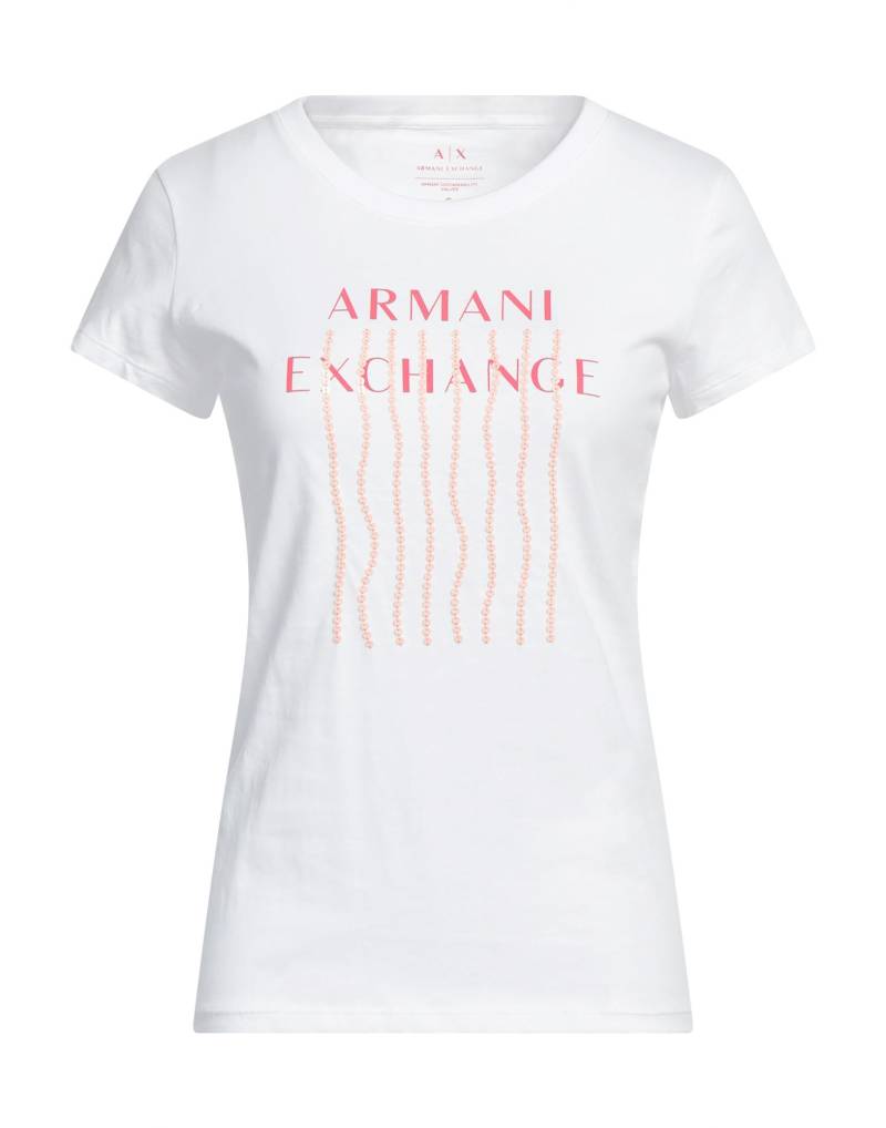 ARMANI EXCHANGE T-shirts Damen Weiß von ARMANI EXCHANGE