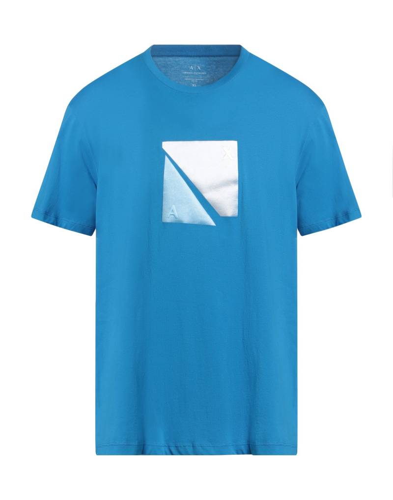 ARMANI EXCHANGE T-shirts Herren Azurblau von ARMANI EXCHANGE