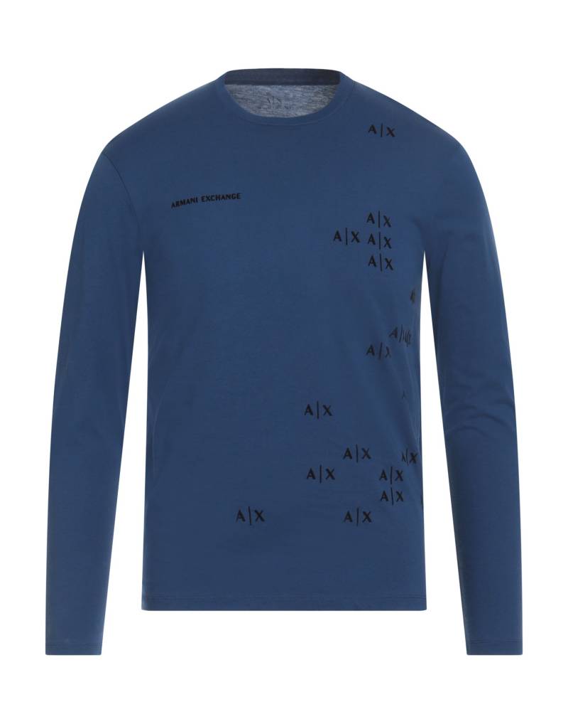 ARMANI EXCHANGE T-shirts Herren Blau von ARMANI EXCHANGE
