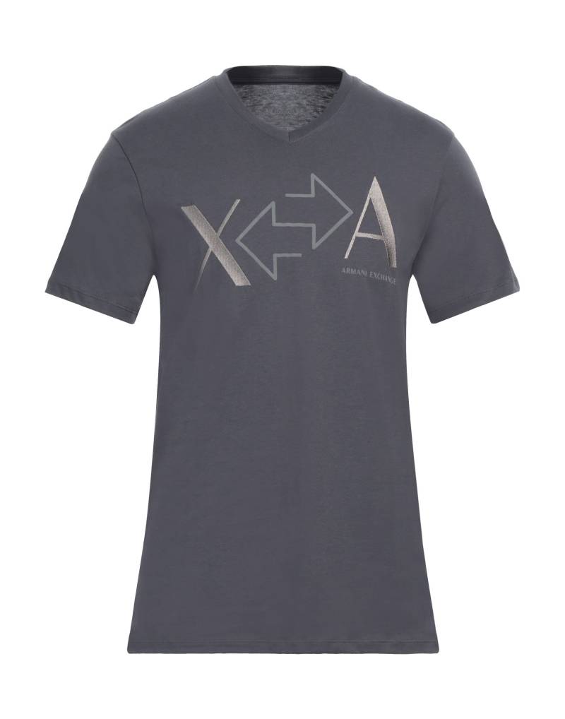 ARMANI EXCHANGE T-shirts Herren Blei von ARMANI EXCHANGE