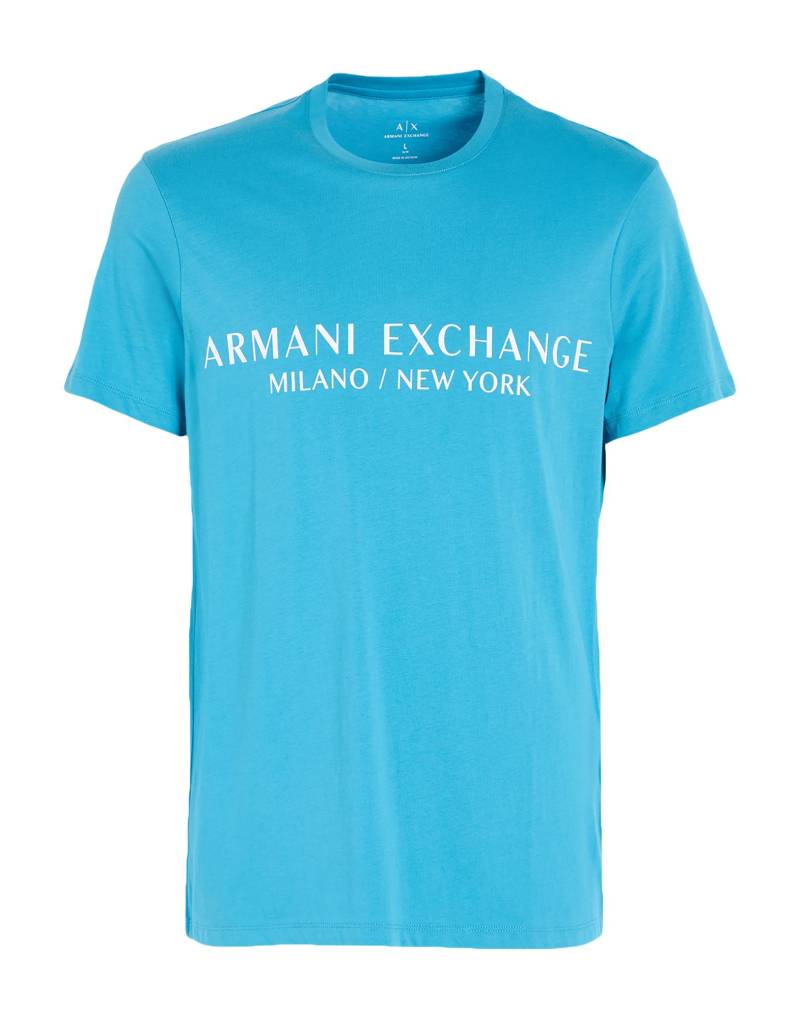ARMANI EXCHANGE T-shirts Herren Hellblau von ARMANI EXCHANGE