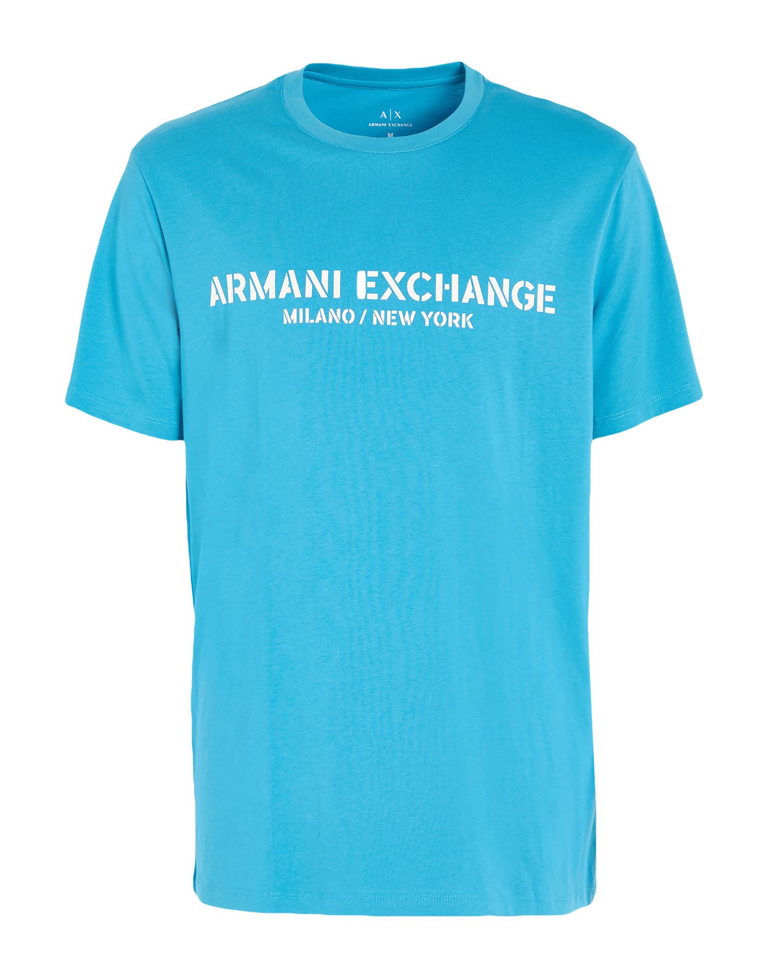 ARMANI EXCHANGE T-shirts Herren Hellblau von ARMANI EXCHANGE
